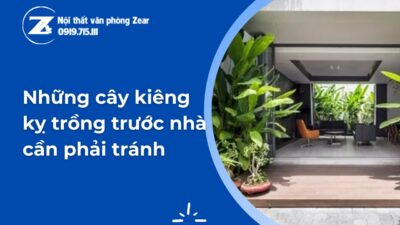 những cây kiêng kỵ trồng trước nhà