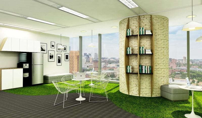 Pantry theo dạng phòng thư viện