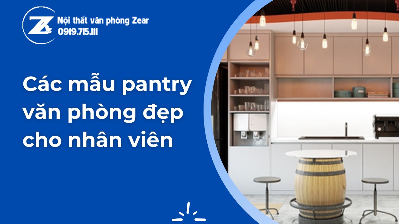 mẫu pantry văn phòng