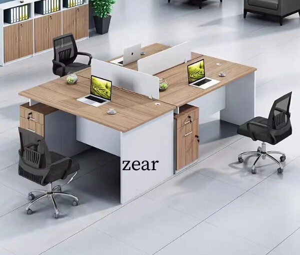 Cụm bàn làm việc 3 người có hộc CBG5-3