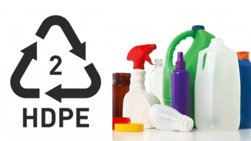 Nhựa HDPE - Kí hiệu số 2