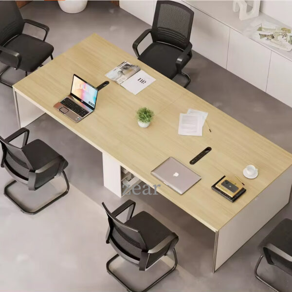 Cụm bàn làm việc 4 người có hộc CB4G-H