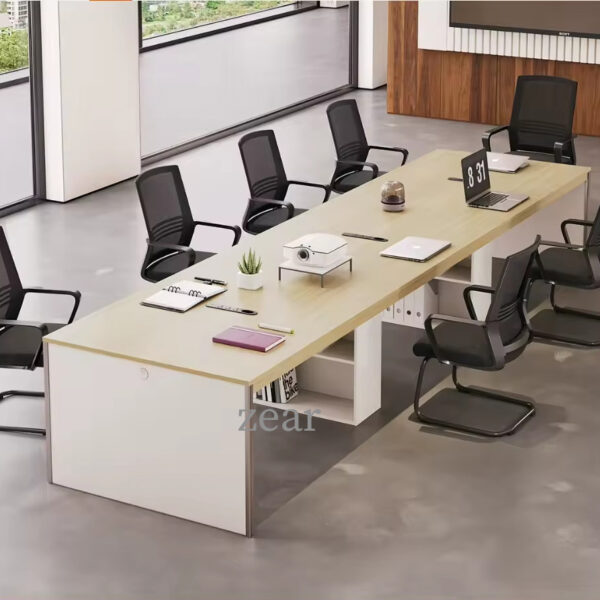 Cụm bàn làm việc 6 người có hộc CBG6-H