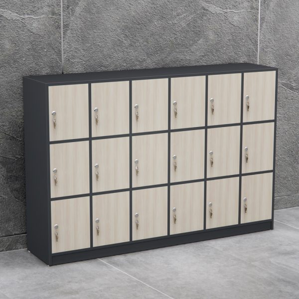 Tủ locker gỗ 18 ngăn TLT34