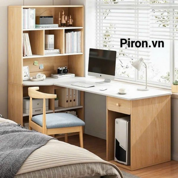 Bàn làm việc có kệ Home61