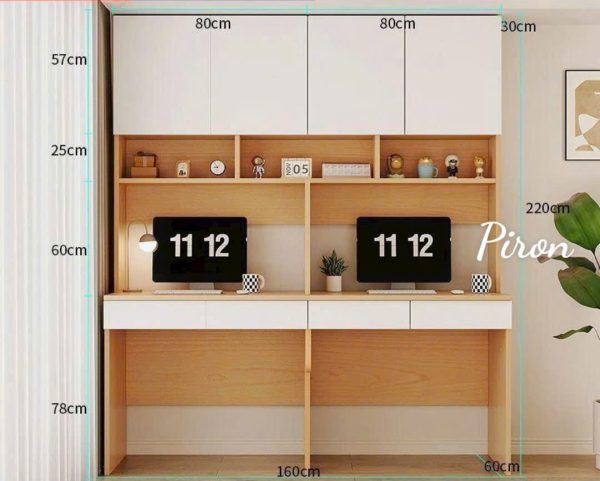 Bàn làm việc có kệ Home69-16