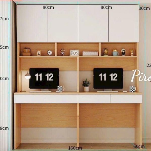 Bàn làm việc có kệ Home69-16