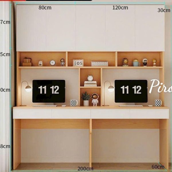 Bàn làm việc có kệ Home69-20