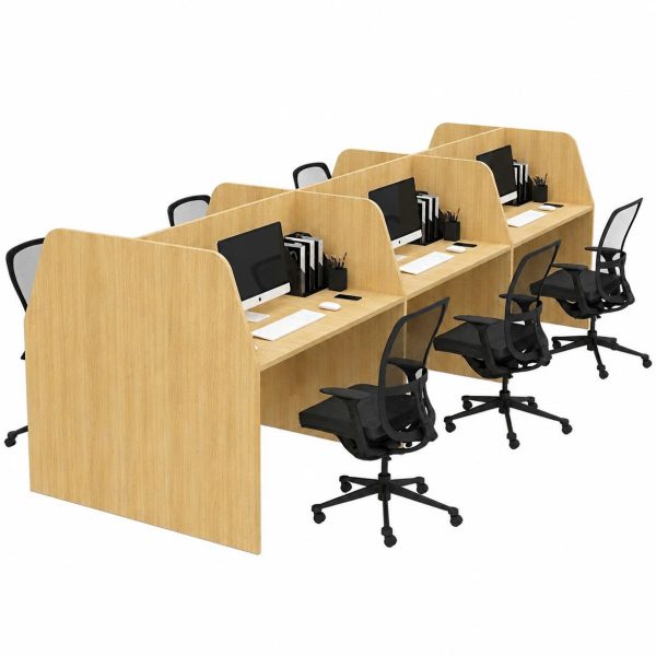 Cụm bàn làm việc 6 người CB6-9