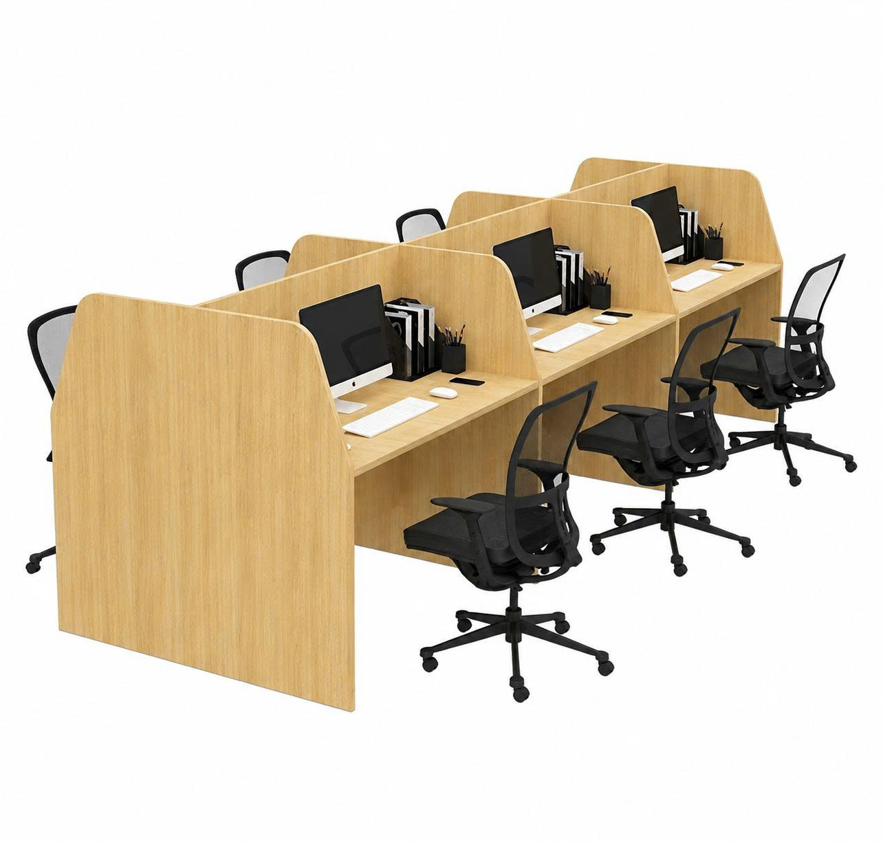 Cụm bàn làm việc 6 người CB6-9